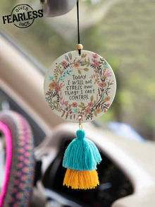 Car Freshener-Today I Will Not Stress