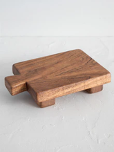 Load image into Gallery viewer, Hand-Carved Acacia Wood Counter Riser
