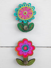 Load image into Gallery viewer, Adhesive Wooden Wall Hooks-Flower
