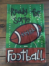 Load image into Gallery viewer, Football Theme Double Sided Flag
