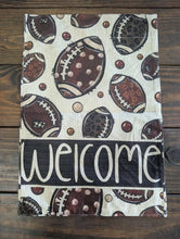 Load image into Gallery viewer, Football Theme Double Sided Flag
