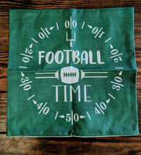 Load image into Gallery viewer, Football Themed Pillowcase

