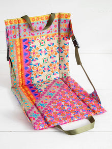 Outdoor Folding Seat-Patchwork
