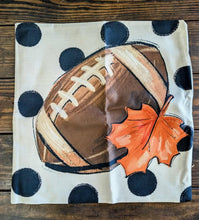 Load image into Gallery viewer, Football Themed Pillowcase
