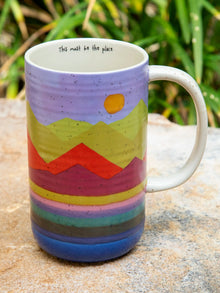 Latte Mug-Mountain