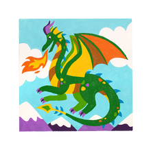 Load image into Gallery viewer, Colorific Canvas Paint by Number Kit (Fantastic Dragon)
