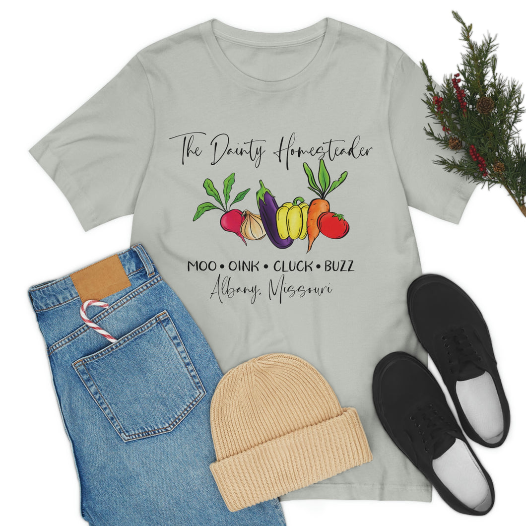 The Dainty Homesteader Unisex Jersey Short Sleeve Tee