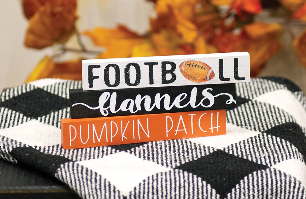 Pumpkin Patch Mini Stick, set of 3