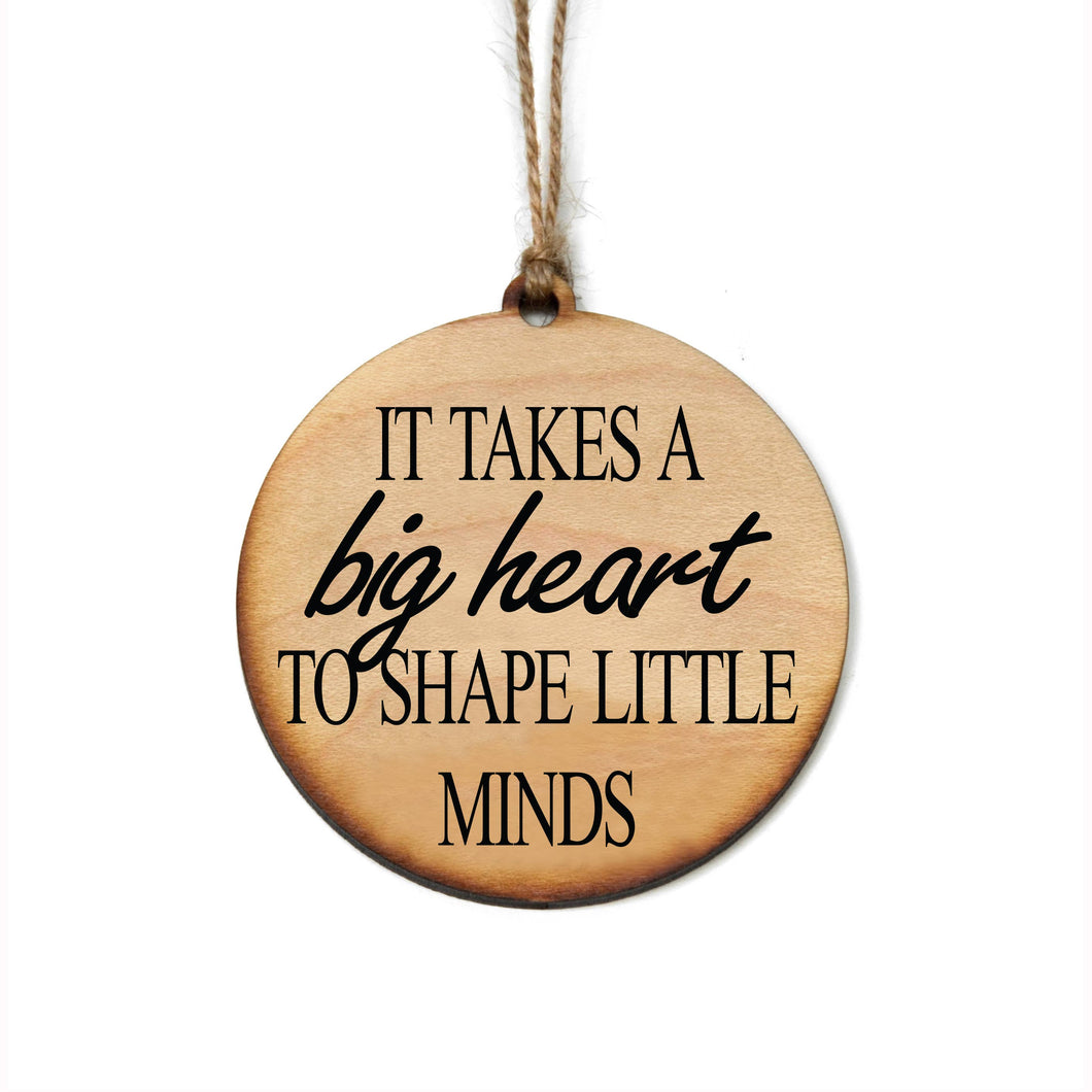 It Takes A Big Heart Ornament - Christmas Decor