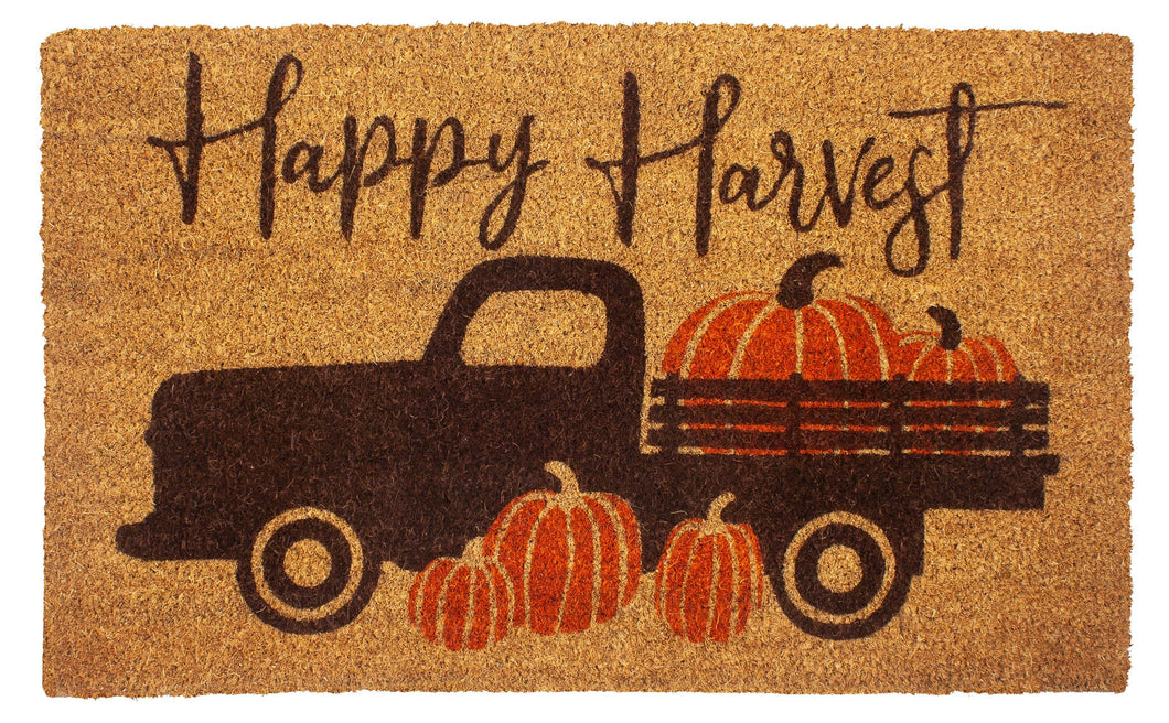 Happy Harvest Coir Doormat