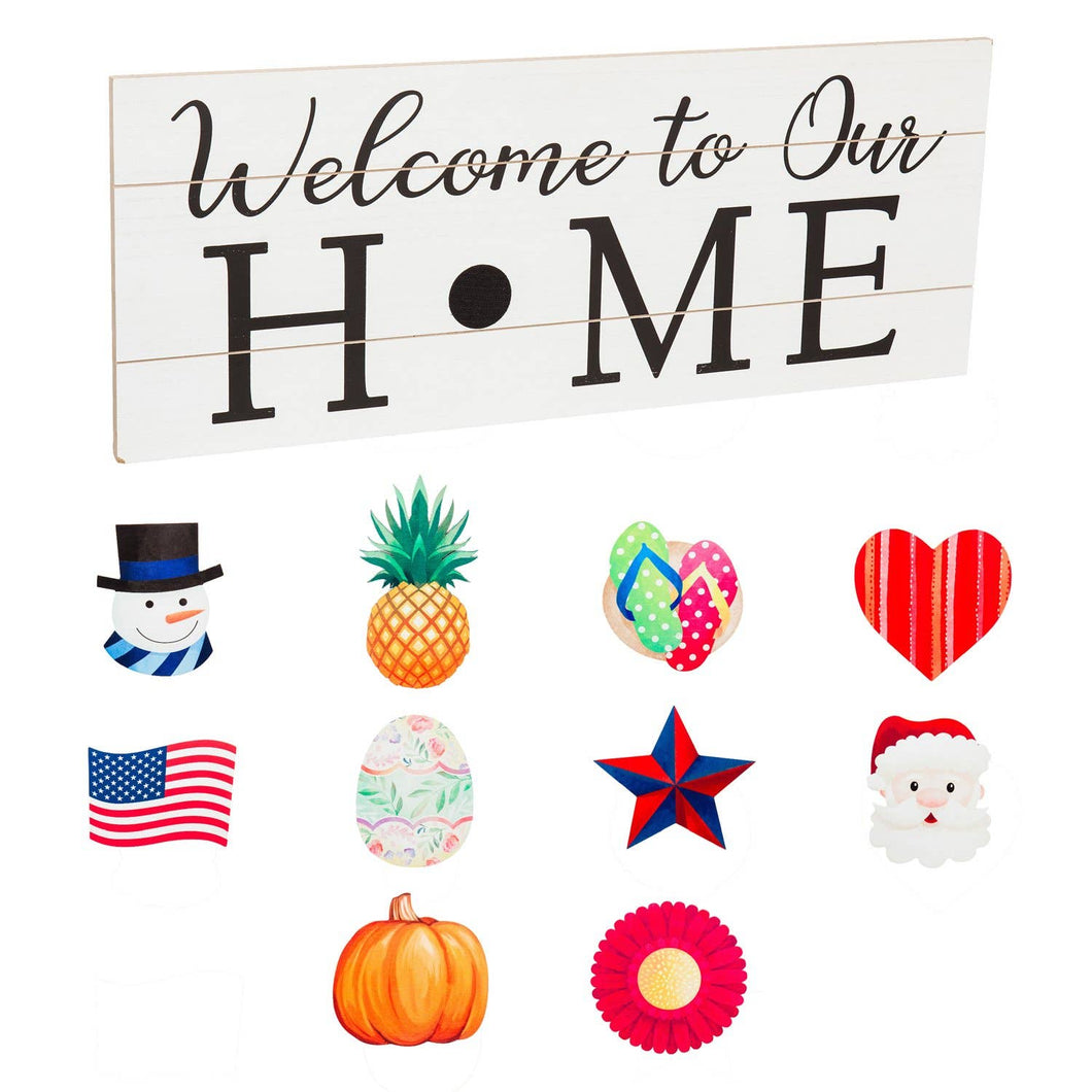 Interchangeable Wood Sign, 