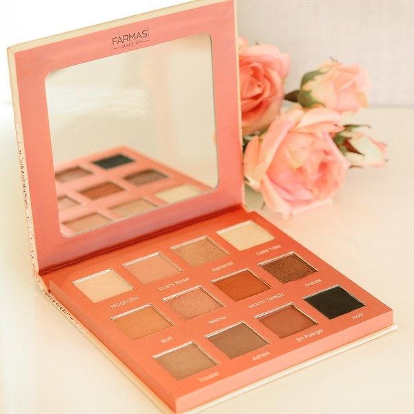 FARMASI Makeup Glam Up Eyeshadow Palette 12 Shades