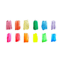 Load image into Gallery viewer, Lil' Paint Pods Neon &amp; Glitter Poster Paint - Set of 12
