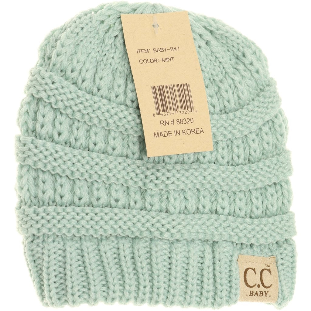 Baby Solid CC Beanie